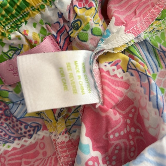 Lilly Pulitzer Vibrant Multicolor Mini Skort - girls size 8 - 100% cotton - Picture 4 of 5